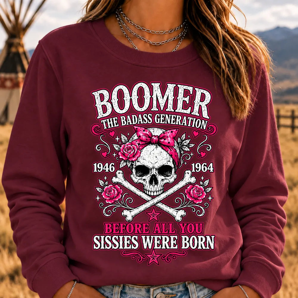 "The Badass Generation – Before All You Sissies Were Born" Sweatshirts