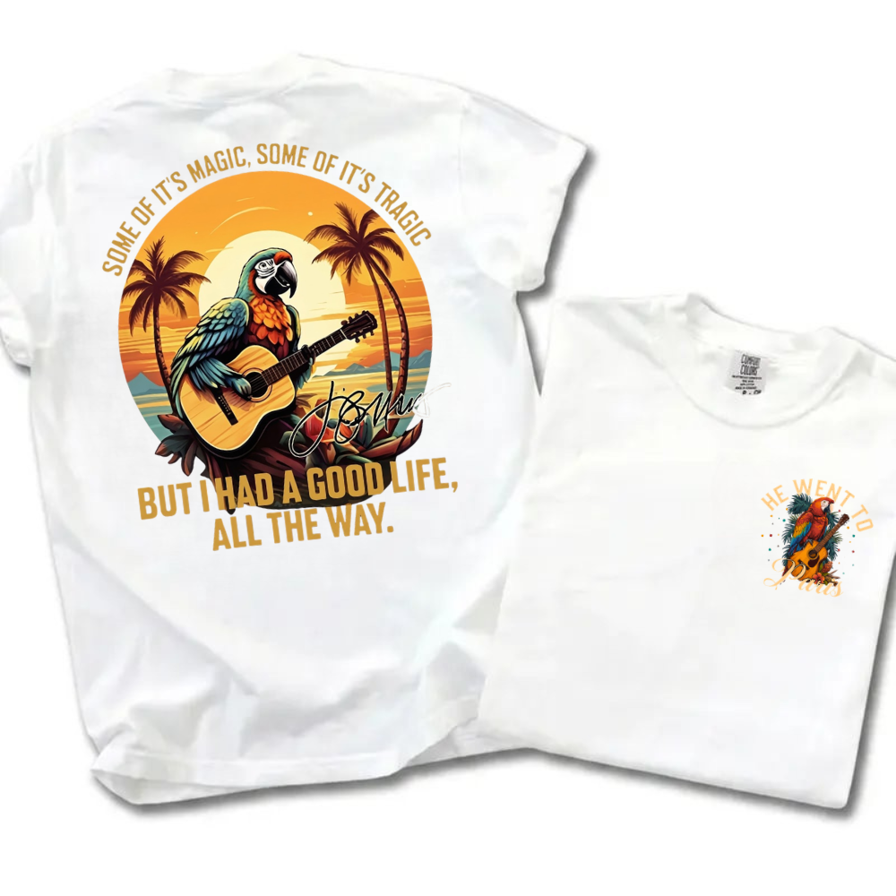 HOT The Way Jimmy Buffett Signature T Shirt, R.I.P Jimmy Buffet Shirt, 90s Vintage Jimmy Buffett Fan Gift Shirt