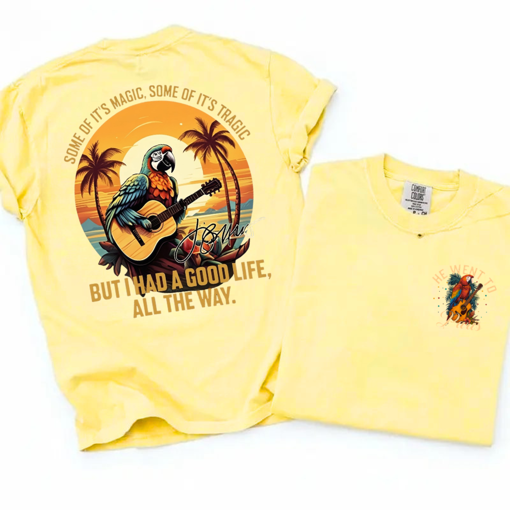 HOT The Way Jimmy Buffett Signature T Shirt, R.I.P Jimmy Buffet Shirt, 90s Vintage Jimmy Buffett Fan Gift Shirt