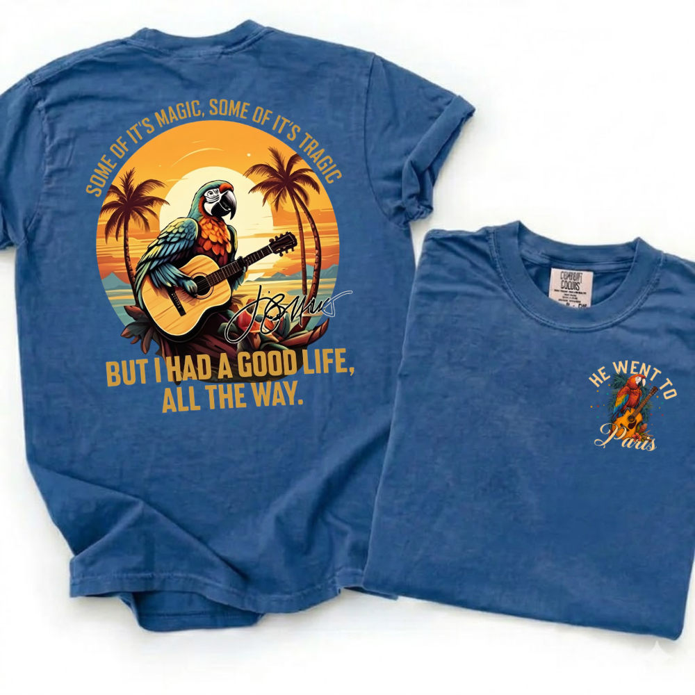 HOT The Way Jimmy Buffett Signature T Shirt, R.I.P Jimmy Buffet Shirt, 90s Vintage Jimmy Buffett Fan Gift Shirt