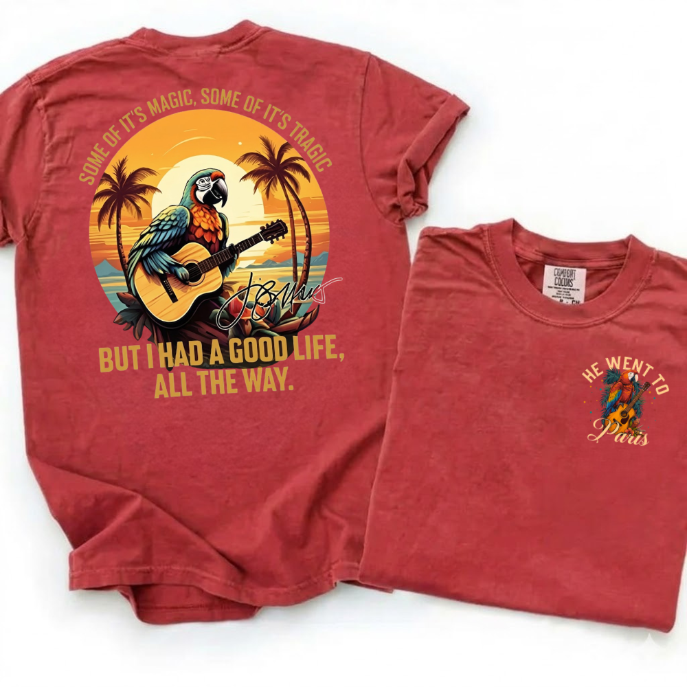 HOT The Way Jimmy Buffett Signature T Shirt, R.I.P Jimmy Buffet Shirt, 90s Vintage Jimmy Buffett Fan Gift Shirt