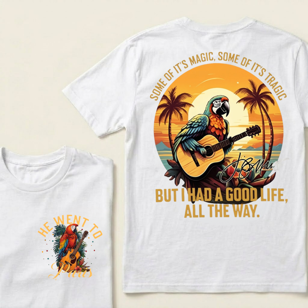 HOT The Way Jimmy Buffett Signature T Shirt, R.I.P Jimmy Buffet Shirt, 90s Vintage Jimmy Buffett Fan Gift Shirt