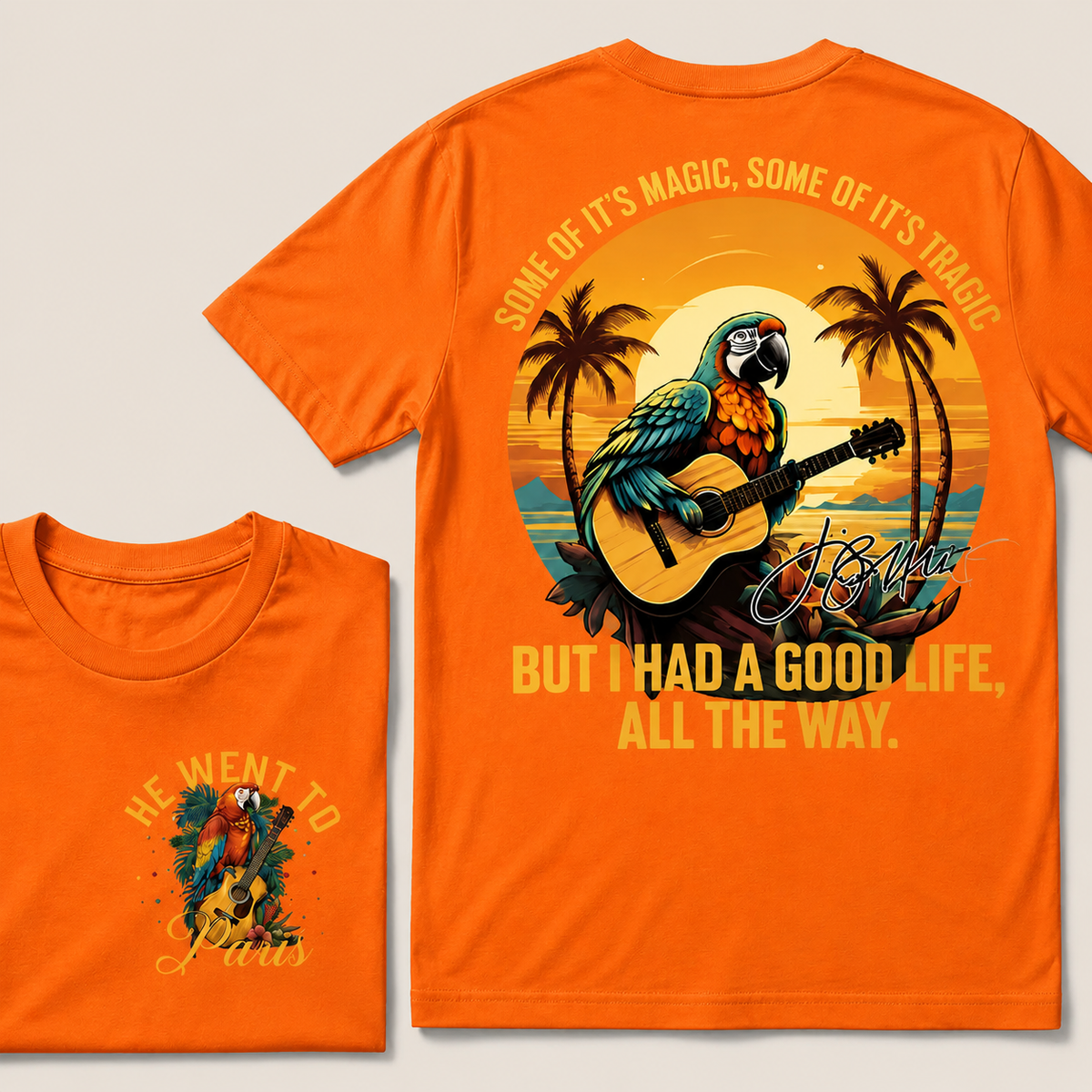 HOT The Way Jimmy Buffett Signature T Shirt, R.I.P Jimmy Buffet Shirt, 90s Vintage Jimmy Buffett Fan Gift Shirt