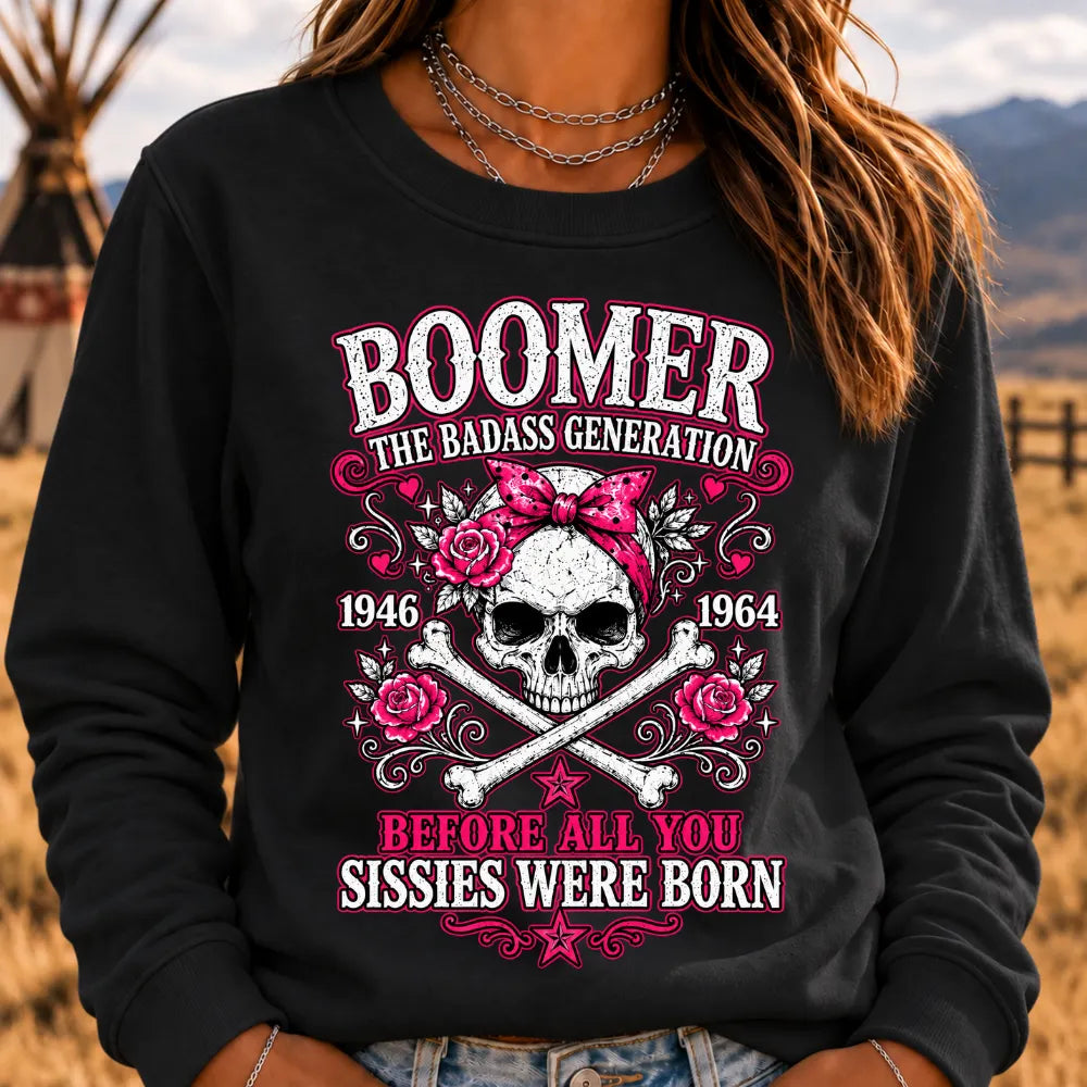 "The Badass Generation – Before All You Sissies Were Born" Sweatshirts