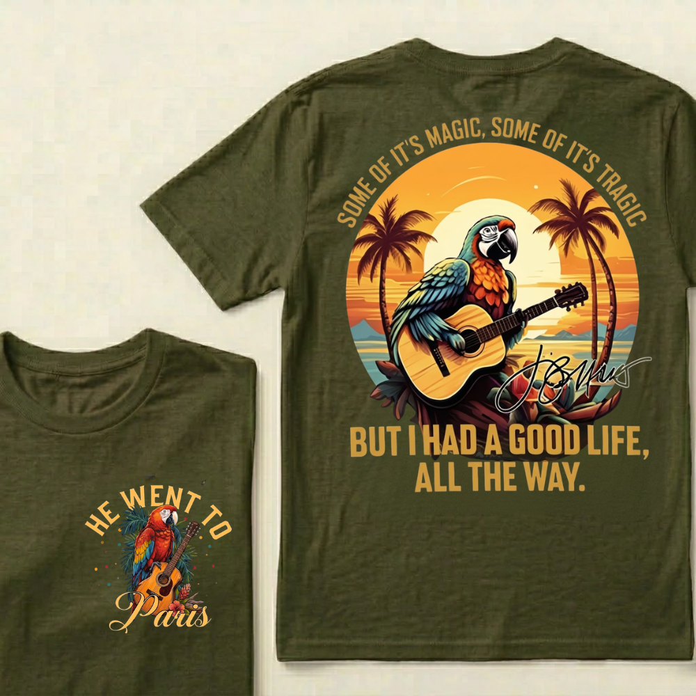 HOT The Way Jimmy Buffett Signature T Shirt, R.I.P Jimmy Buffet Shirt, 90s Vintage Jimmy Buffett Fan Gift Shirt