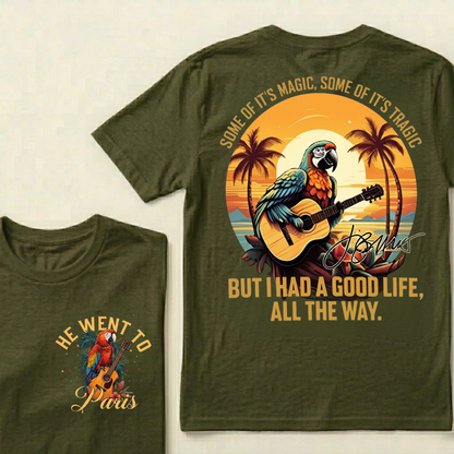 HOT The Way Jimmy Buffett Signature T Shirt, R.I.P Jimmy Buffet Shirt, 90s Vintage Jimmy Buffett Fan Gift Shirt