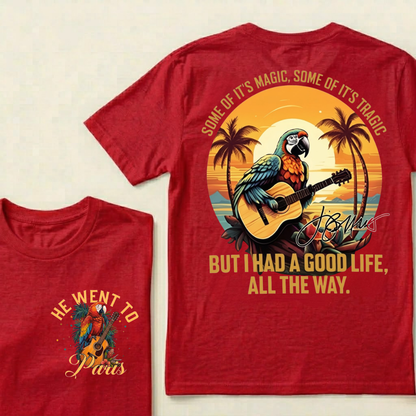 HOT The Way Jimmy Buffett Signature T Shirt, R.I.P Jimmy Buffet Shirt, 90s Vintage Jimmy Buffett Fan Gift Shirt