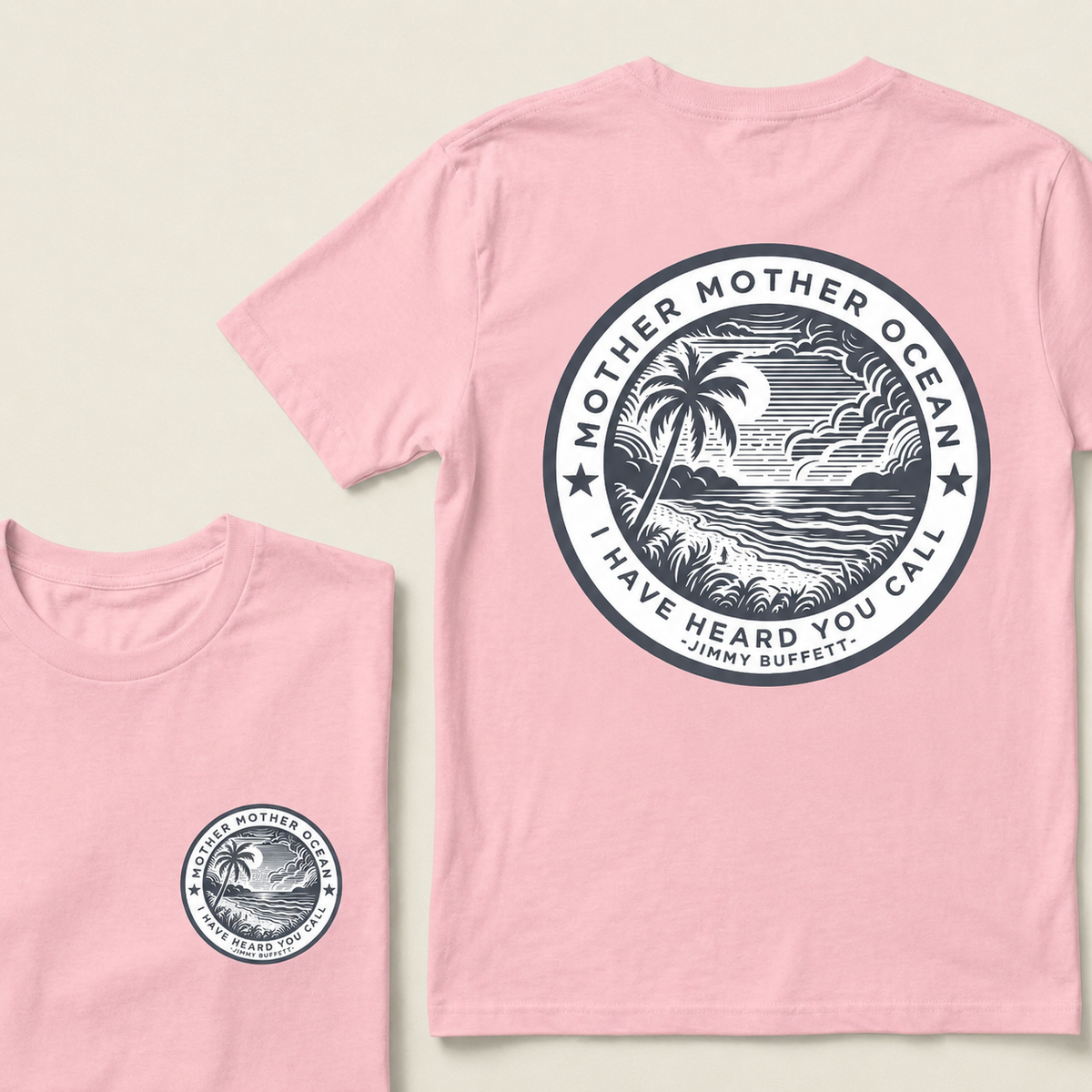 Jimmy Buffett Tee, Mother Mother Ocean I Have Heard You Call T-shirt