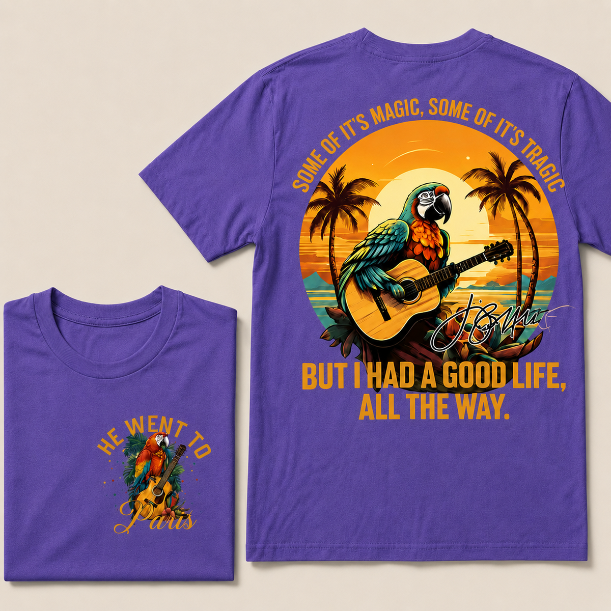 HOT The Way Jimmy Buffett Signature T Shirt, R.I.P Jimmy Buffet Shirt, 90s Vintage Jimmy Buffett Fan Gift Shirt