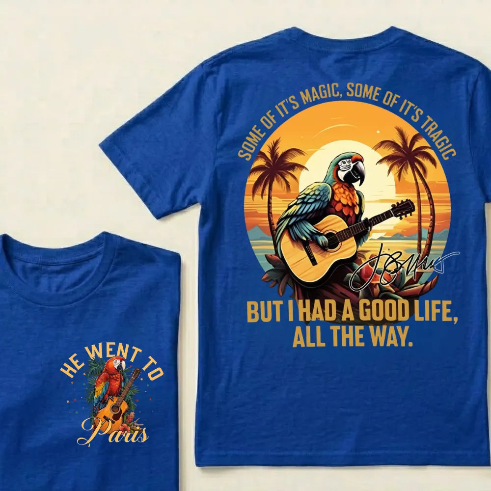 HOT The Way Jimmy Buffett Signature T Shirt, R.I.P Jimmy Buffet Shirt, 90s Vintage Jimmy Buffett Fan Gift Shirt