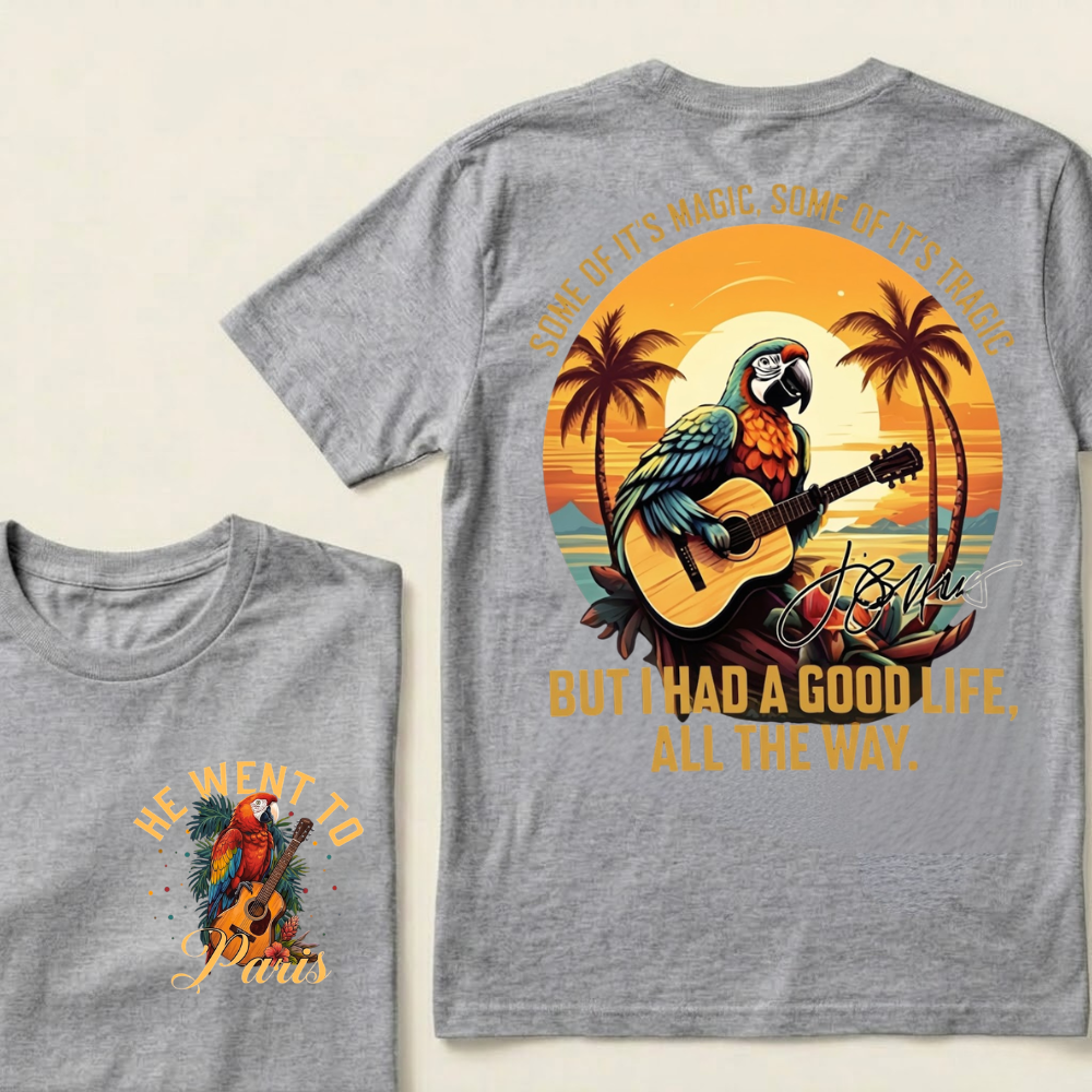 HOT The Way Jimmy Buffett Signature T Shirt, R.I.P Jimmy Buffet Shirt, 90s Vintage Jimmy Buffett Fan Gift Shirt