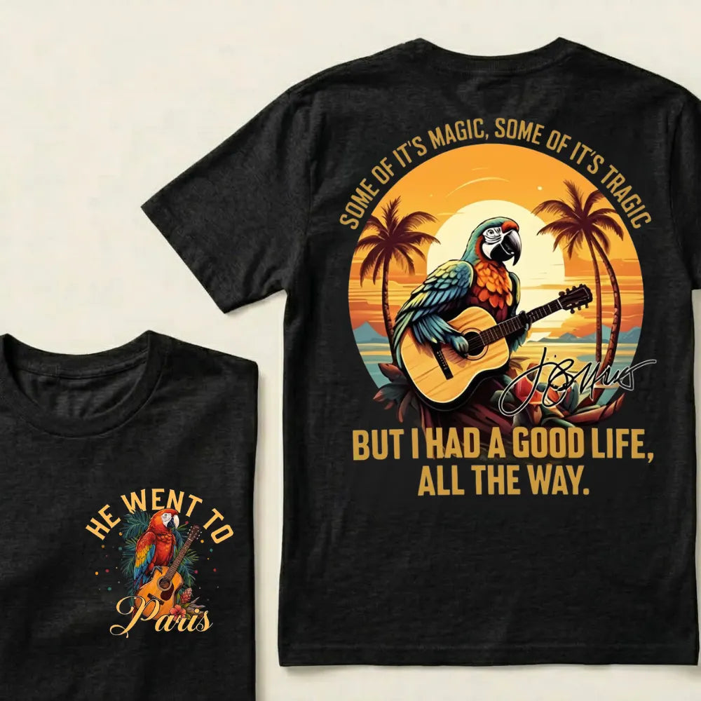 HOT The Way Jimmy Buffett Signature T Shirt, R.I.P Jimmy Buffet Shirt, 90s Vintage Jimmy Buffett Fan Gift Shirt